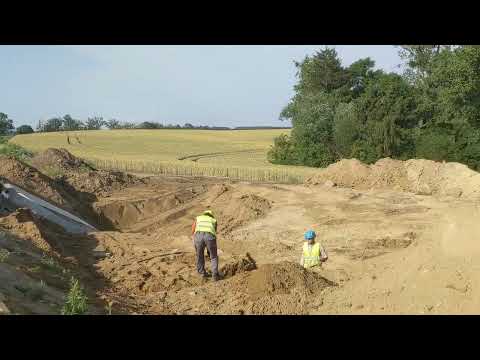 Projektowane skrzyżowanie typu rondo km 0+291,50