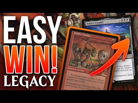 Goblin Welder + Bolas's Citadel = NUTS! Rakdos Artifact Storm — MTG Legacy | Magic: The Gathering