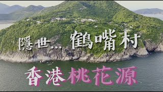 鶴咀村 [香港桃花源]  鶴咀海岸保護區航拍 | 鶴咀 | 鶴咀村學校 | 徒步入鶴咀雷音洞 | 蟹洞 | 鶴咀更樓