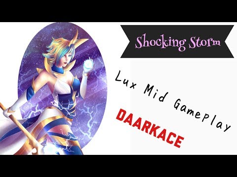 Elementalist Lux Gameplay! "Shocking Storm" Mid Lane