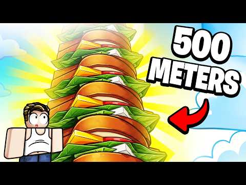 I Built The HIGHEST Sandwich Possible