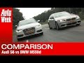 Audi S6 vs. BMW M550d - English subtitled