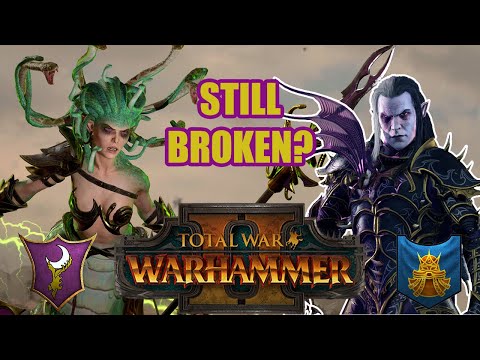 Did Medusa get fixed? | Dark Elves vs Dwarfs | Total War: Warhammer 2