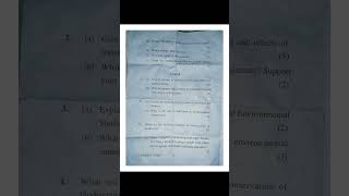 Environmental Science (MC-03) 2022 Paper |Mechanical Engineering| |YMCA|