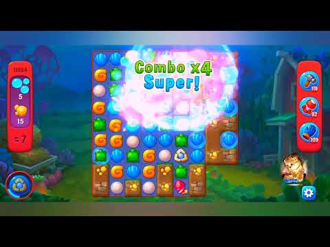 фишдом 2023  #  11084 уровень - прохождение без бустеров # Fishdom,   11084  level - no Boosters.