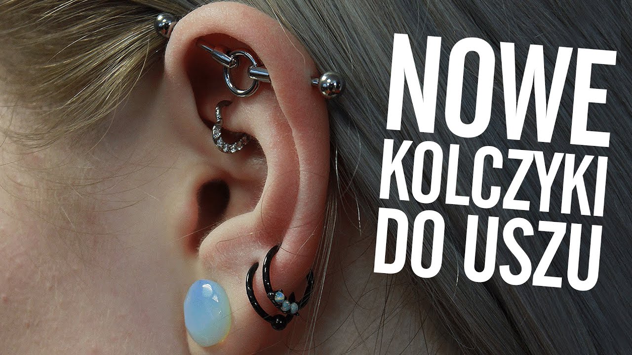 Piercing w uszach - nowe kolczyki i pomysły!