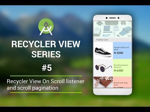 The RecyclerView Series Part 5: RecyclerView with Pagination