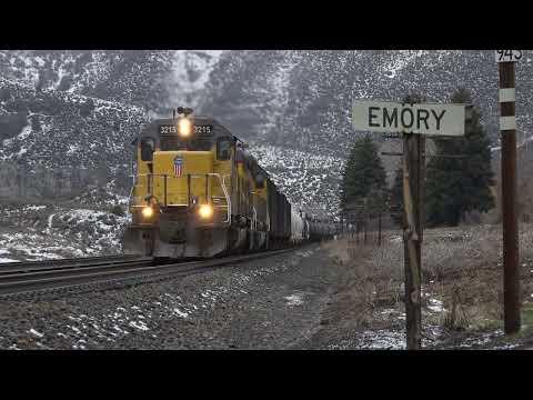 Trains Thundering through Echo Canyon!