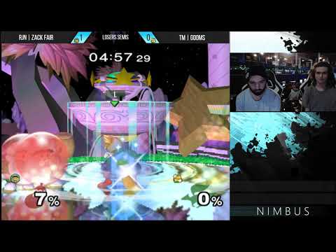 Nimbus #57 - RJN  Zack Fair (Icies) VS TM  Gooms (Fox) - SSBM Losers Semi-Final