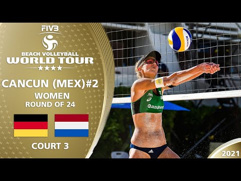 Kozuch/Ludwig vs. Keizer/Meppelink - Full Match | 4* Cancun 2021 #2