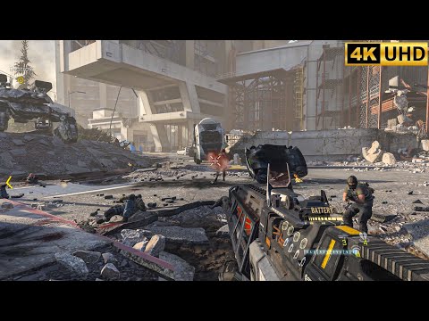 Seattle Power Plant Intervention | Fission | Call of Duty: Advanced Warfare | 4K 60FPS UHD Gameplay