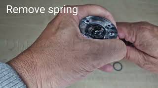 How to replace door handle springs, circlip, cam washers