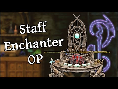 Max Enchanting in 1 second by abusing this staff enchanter!