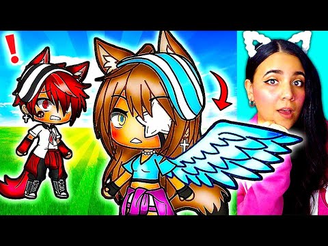 🐺 A WOLF In An All ALPHA School 2! 🐺 Gacha Life Mini Movie Story Reaction