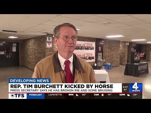 Rep. Tim Burchett kicked by horse