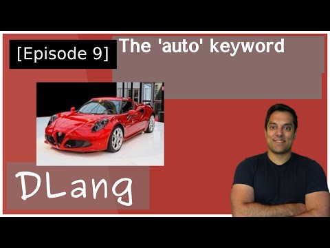 [Episodio 9 di Dlang] Linguaggio D - La parola chiave "auto"