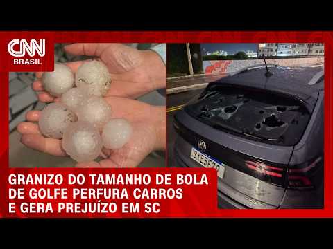Chuvas no Sul causam danos em mais de 2,5 mil casas | CNN PRIME TIME