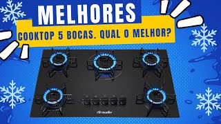 ✅ [ATUALIZADO] Cooktop 5 bocas, QUAL o MELHOR? Compre com Desconto!!