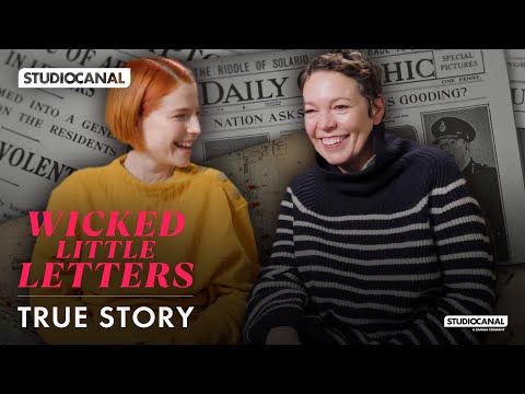 The true story behind WICKED LITTLE LETTERS - Starring Olivia Colman and Jessie Buckley