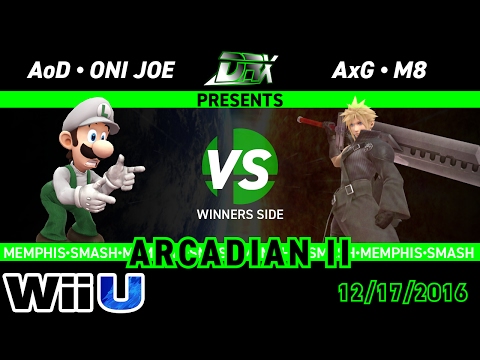 Memphis Arcadian 2 - Oni Joe (Luigi, Ryu) vs  M8 (Cloud)