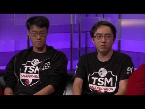 Interview with WildTurtle and TheOddOne after Curse vs TSM @ Superweek NA LCS Summer split 2013 W9D2