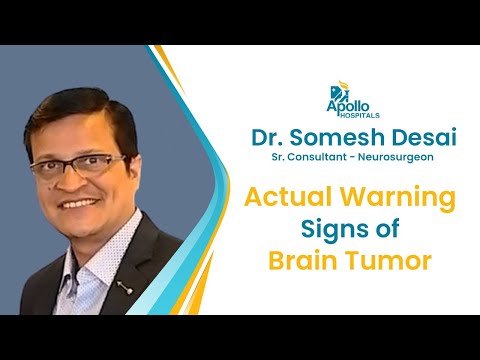 Actual Warning Signs of Brain Tumor | Apollo Hospitals