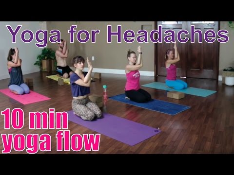 10 Minute Yoga Class - Yoga for Headaches