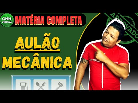 🟢AULÃO MECÂNICA MATÉRIA COMPLETA, TUDO QUE VOCÊ PRECISA SABER DE MECÂNICA PRA PROVA DO  DETRAN🚗