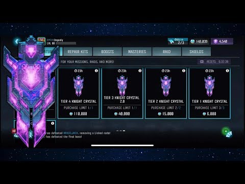 Update Warning - T4 Knight Crystal Day - Transformers: Forged to Fight