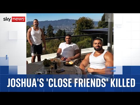 Two people killed in Anthony Joshua car crash named as 'close friends' of boxer