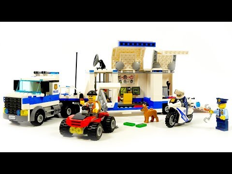 Build Lego Police Car -  Lego City 60139 Mobile Command Center