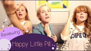 REVIEWING TROYE SIVAN&#39;S HAPPY LITTLE PILL (w/ MAMRIE &amp; HANNAH) // Grace Helbig