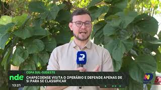 Chapecoense visita o Operário e tenta confirmar vaga na Sul-Sudeste