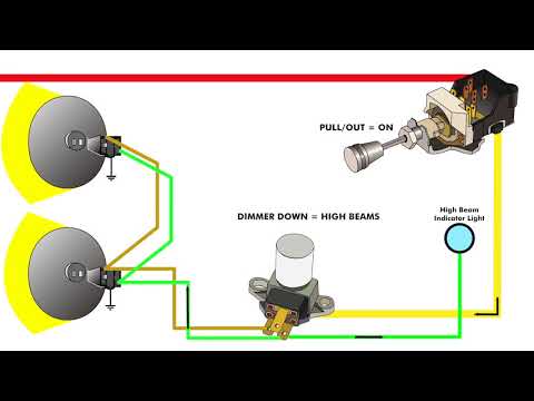 So verkabeln Sie Doppelscheinwerfer