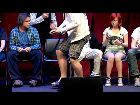 "Rockeband" Hypnoseshow TG 2011 Vikingskipet på Hamar med Henry Leander Andersen