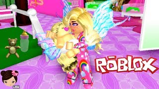 Adopting a Baby Fairy in Roblox Enchantix High Roleplay - Titi Games