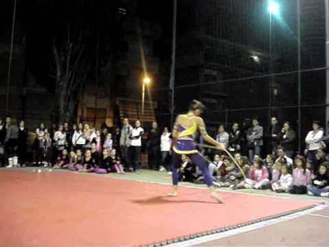 Festa di Tore Maura:Marika Bartulli fune