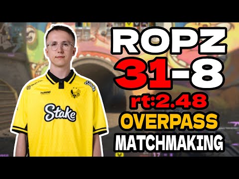 😯ropz (31-8) rt:2.48 SoloQ l Matchmaking l Jul 31, 2025 #pov #cs2