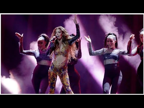 Primeras imágenes de Mimi imitando a Eleni Foureira en 'Tu cara me suena'