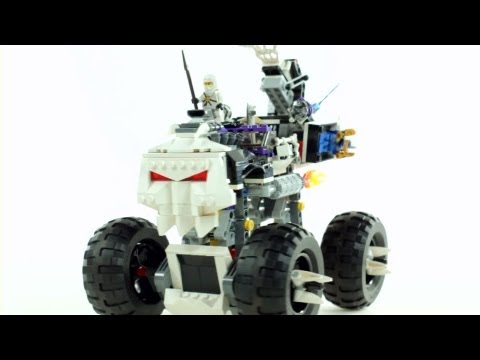 Vidéo LEGO Ninjago 2506 : Le 4x4 squelette