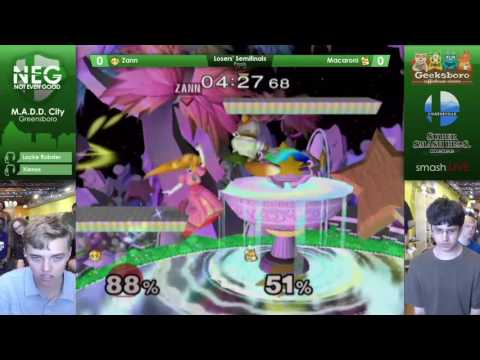 MADD City Greensboro Pool 5 LS - Zann (Peach) vs Macaroni (Fox)