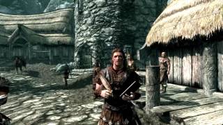 Skyrim-Красавец ОРК