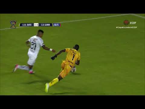 Resumen: Liga de Quito 5 Club Gloria 0 COPA ECUADOR 16avos de final ida