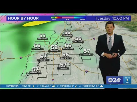 Chief Meteorologist John Bryant has growing concerns of an Ice Storm in the Mid-South Thursday