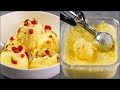 CUSTARD ICE CREAM RECIPE VANILLA CUSTARD ICE CREAM HOMEMADE SOFT CREAMY CUSTARD ICE CREAM