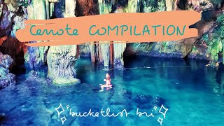 preview picture of video 'CENOTES MEXICO COMPILATION '