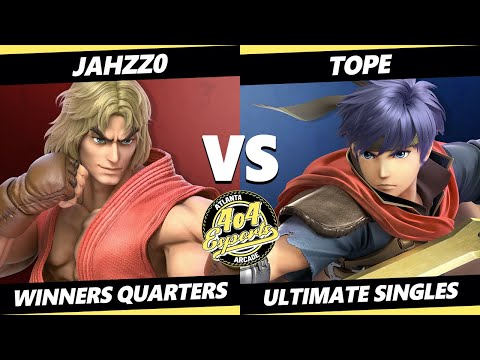 4o4 Smash Night 72 - Jahzzo (Ken) Vs. Tope (Ike) SSBU Ultimate Tournament
