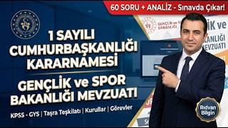 GSB Mevzuatı: 1 Sayılı CBK 7. Bölüm | 60 Soru & Detaylı Analiz (KPSS - GYS)