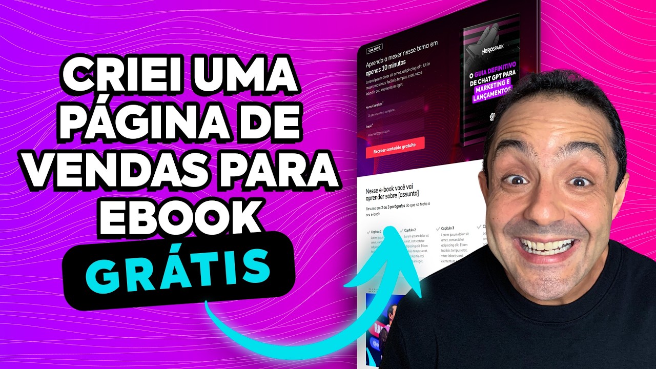 LANDING PAGE PARA EBOOK: Como criar uma página de vendas para seu ebook | GRÁTIS