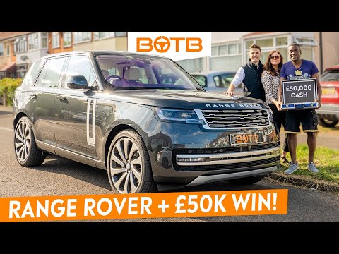 Instant Grant-ifiication! Essex Man Wins Range Rover Worth £140,000 Plus Cash | BOTB Winner